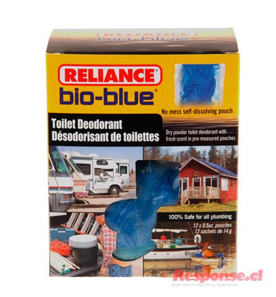 BioBlue Químicos WC Desodorante - Pack 12 - Response