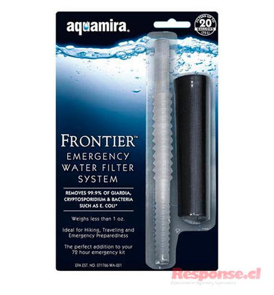 Filtro de Agua Aquamira Frontier ECO - Response