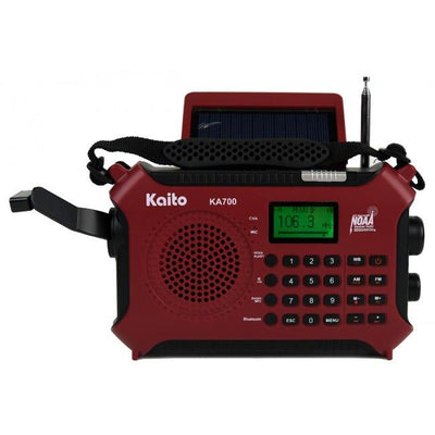 Radio Kaito KA700 radio AM FM Bluetooth, solar y dinamo - Response