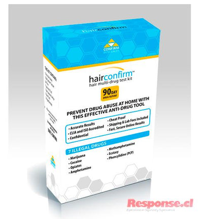 HairConfirm® Test Drogas en Cabello-Pelo - Response